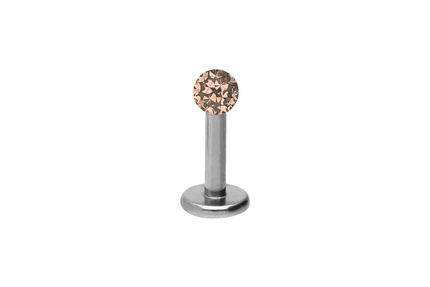 Titan Labret Piercing EPOXY-KUGEL